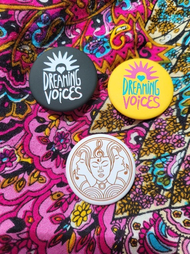 Badges Dreaming Voices ou Aurora